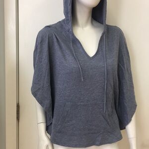 Women's Forever 21  knit hoodie top sz L